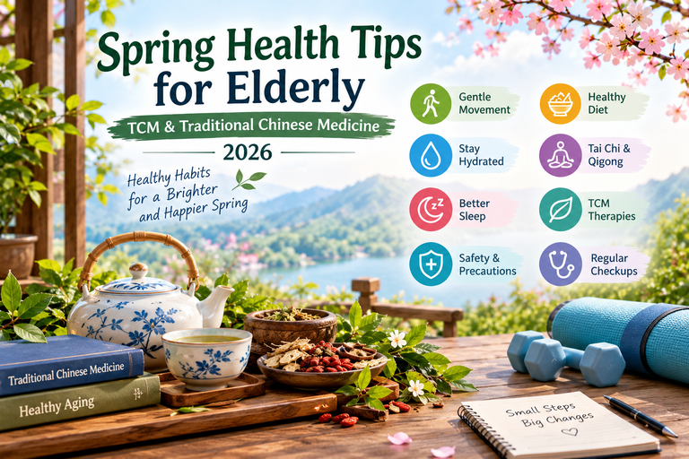 Spring health tips elderly tcm traditional chinese medicine 2026