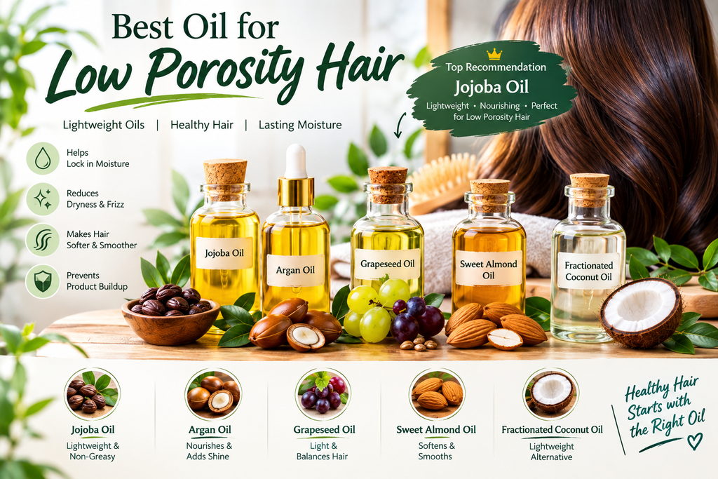 Best oil for low porosity hair