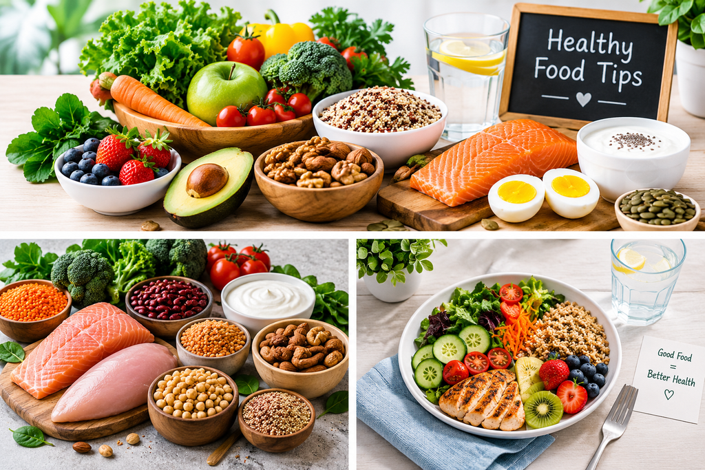Healthy food tips   
