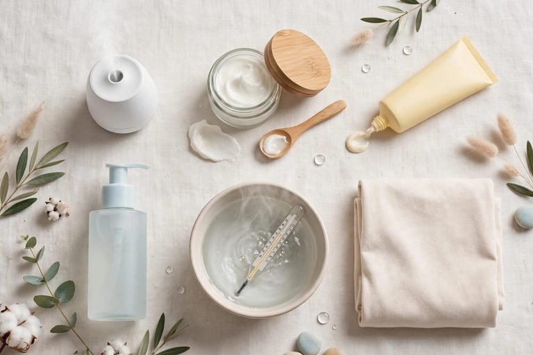 Dry skin treatment at home