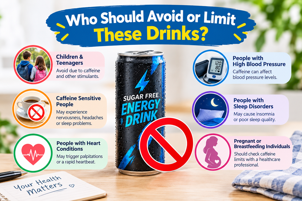 Sugar free energy drinks