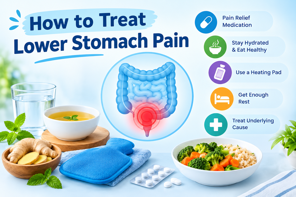 Lower Stomach Pain: 10 Common Causes, Symptoms and Treatment