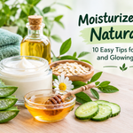 Moisturize face Naturally
