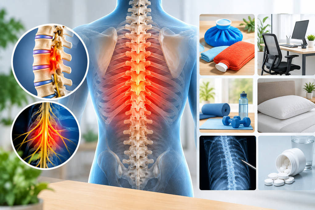 Middle Back Bone Pain: Causes, Symptoms, and Treatment