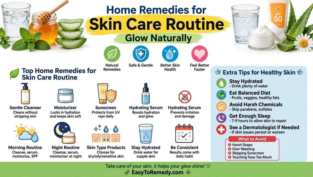 Skin care routine