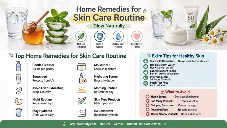 Skin care routine