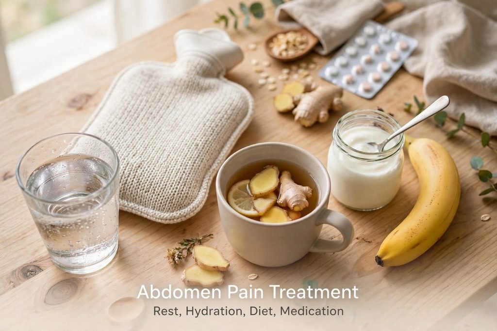 Abdomen Pain: 15 Common Causes, Types, Symptoms and Treatment